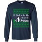 A dad is for life not just for christmas Long Sleeve Gildan