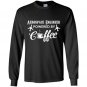 Aerospace engineer powered by coffee Long Sleeve Gildan