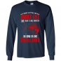 As long as she swallows funny fishing Long Sleeve Gildan