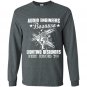 Audio engineers because lighting designers need heroes too Long Sleeve Gildan