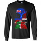 Australia grown with italian roots Long Sleeve Gildan