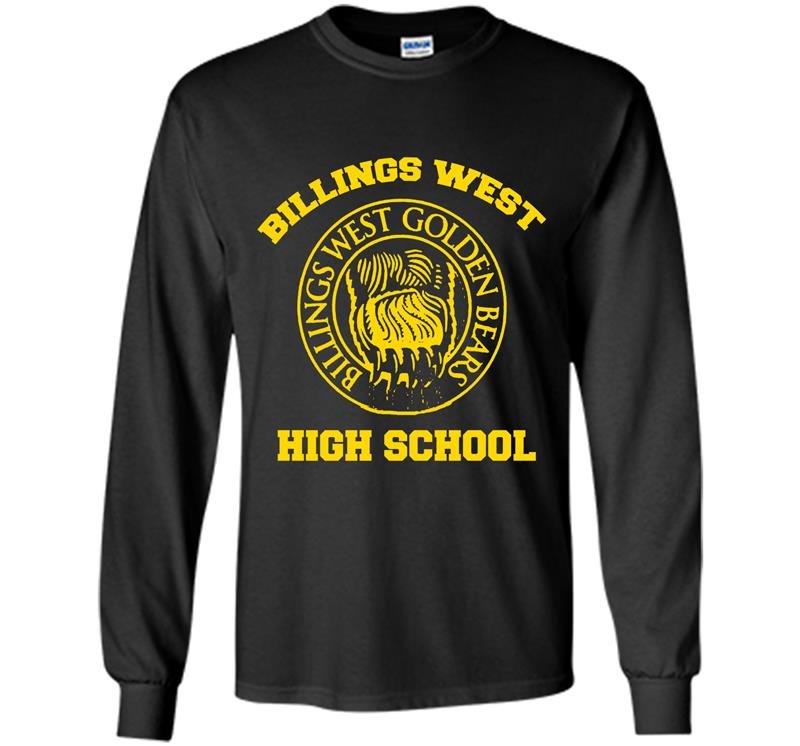Billings west high school Long Sleeve Gildan