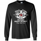 Black knight reliable bridge security none shall pass Long Sleeve Gildan