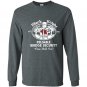 Black knight reliable bridge security none shall pass Long Sleeve Gildan