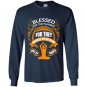 Blessed are the flexible for they refuse to be bent out of shape Long Sleeve Gildan