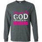 Blessed by god spoiled by my husband Long Sleeve Gildan