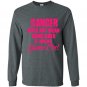Cancer does not mean game over it means game on Long Sleeve Gildan