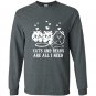 Cats and beads are all i need Long Sleeve Gildan