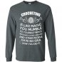 Crocheting is like magic Long Sleeve Gildan