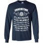 Crocheting is like magic Long Sleeve Gildan
