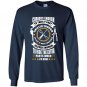 Curious enough skilled enough clever enough mechanical funny Long Sleeve Gildan