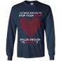 Cuteness enough to stop your heart skilled enough to restart it nurse Long Sleeve Gildan