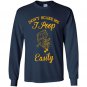 Dont scare me i poop easily Long Sleeve Gildan