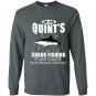 Est 1975 quints shark fishing amity island youre need a bigger boat Long Sleeve Gildan