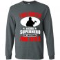 Firefighter because superhero isnt an official job title Long Sleeve Gildan