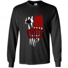 Firefighters never die Long Sleeve Gildan