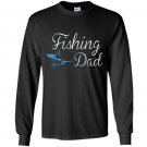 Fishing dad fathers day Long Sleeve Gildan