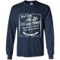 God fills my life with good things Long Sleeve Gildan