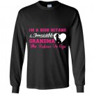 Grandma who refuses to age Long Sleeve Gildan
