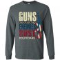 Guns only have two enemies rust and politicians Long Sleeve Gildan