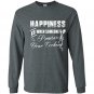 Happiness is when someone praises your cooking Long Sleeve Gildan