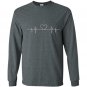 Heart beat Long Sleeve Gildan