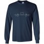 Heart beat Long Sleeve Gildan