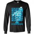 Hes not just my horse Long Sleeve Gildan