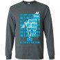 Hes not just my horse Long Sleeve Gildan