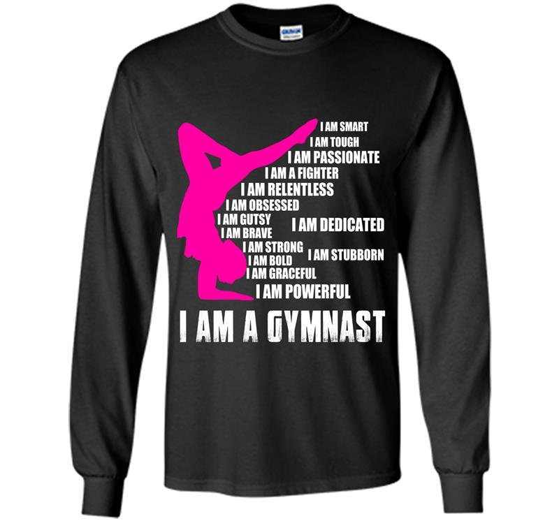 I am a gymnast Long Sleeve Gildan