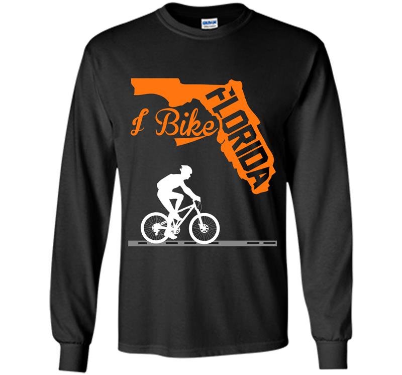 I bike florida Long Sleeve Gildan