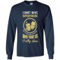 I dont have superpowers but i make beer disappear Long Sleeve Gildan