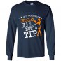If it does not fold its not a tip Long Sleeve Gildan