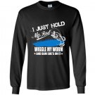 I just hold my rod wiggle my worm and bam shes on it Long Sleeve Gildan