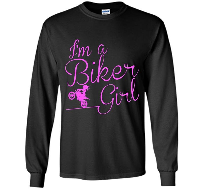 Im a biker Long Sleeve Gildan
