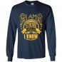Im strong because i know Long Sleeve Gildan