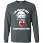 Im the infidel allah warned you about Long Sleeve Gildan