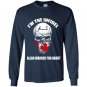 Im the infidel allah warned you about Long Sleeve Gildan