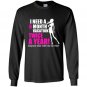 I need a 6 month vacation twice a year Long Sleeve Gildan
