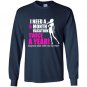 I need a 6 month vacation twice a year Long Sleeve Gildan