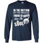 In the rhythm of the needles there is music for the soul Long Sleeve Gildan