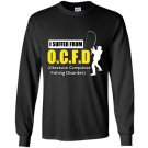 I suffer from obsessive compulsive fishing disorder Long Sleeve Gildan