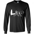 Love hair designer Long Sleeve Gildan