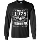 Made in 1978 the golden age Long Sleeve Gildan