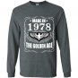 Made in 1978 the golden age Long Sleeve Gildan