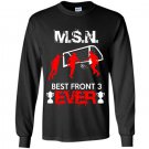 Msn best front three ever Long Sleeve Gildan