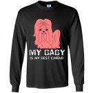 My baby is my best friend Long Sleeve Gildan