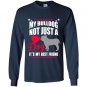 My bulldog not just a dog its my best friend Long Sleeve Gildan