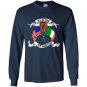 My nation my heritage Long Sleeve Gildan