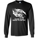 Places to go people to piss off Long Sleeve Gildan